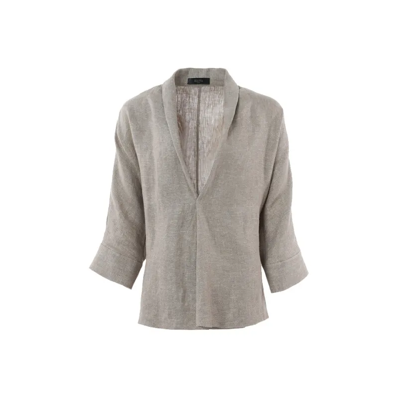 BESIONIA SS25 Shirt Women's Khaki-0