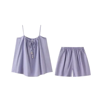 Gongdie Pajama Set Women's Purple