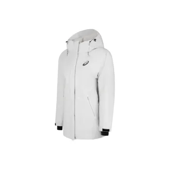 Asics Down Jackets Women's Gray
