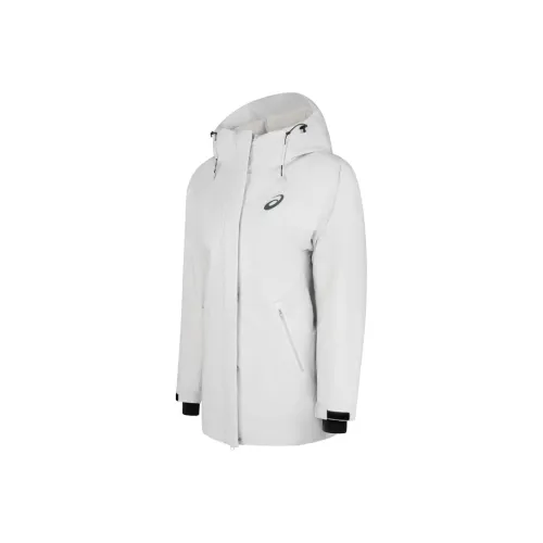 Asics Down Jackets Women's Gray