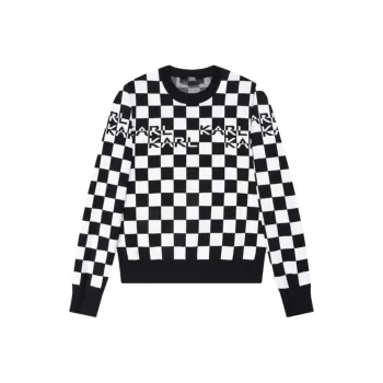 KARL LAGERFELD Knitwear Women's Black White