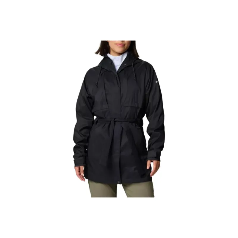 Columbia Pardon My Trench Jacket Women's Black-0