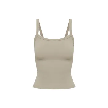 ARITZIA Golden BUTTER Tumbler Tank Camisole Women's Nomad Taupe/Nomad Gray Umber