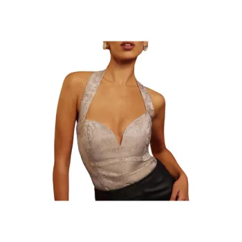 REFORMATION Astrid Top Camisole Women's Champagne