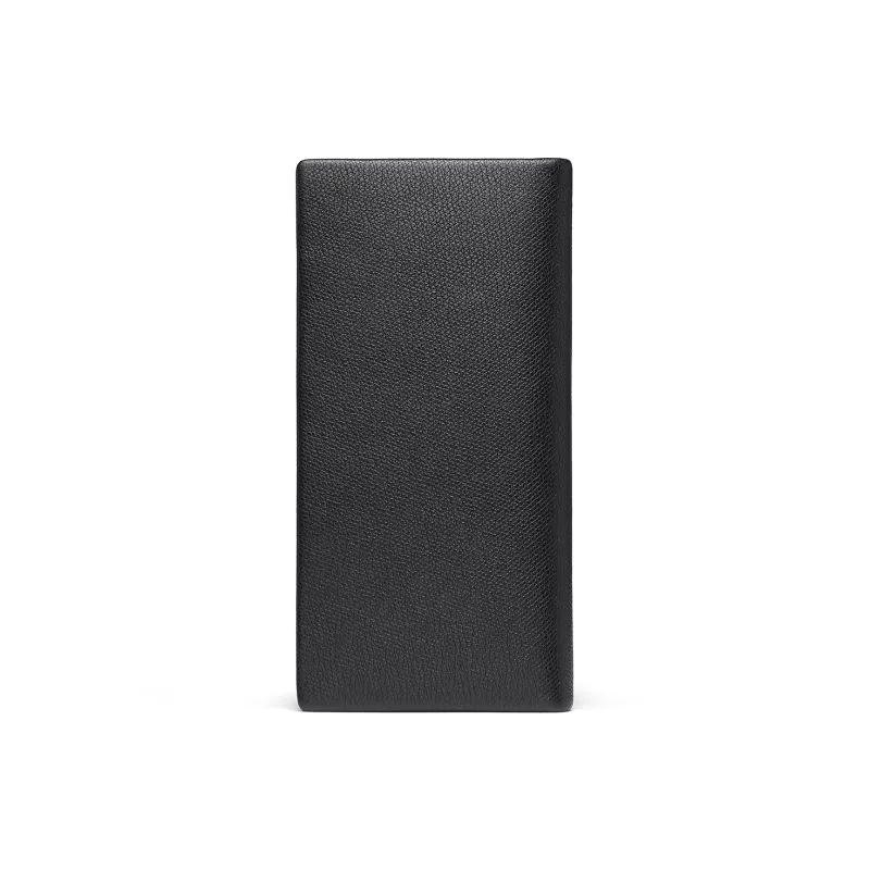 PIERRE CARDIN Cow Leather Wallet Men's Black-1