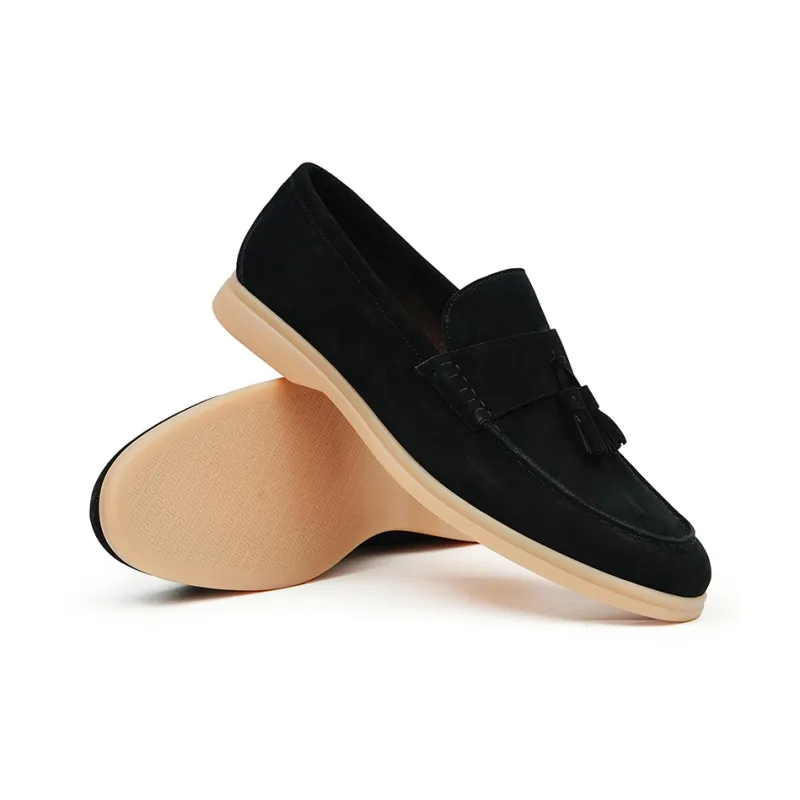 ASTON M.JAZZ Loafers Men Black/Gray/Coffee-14