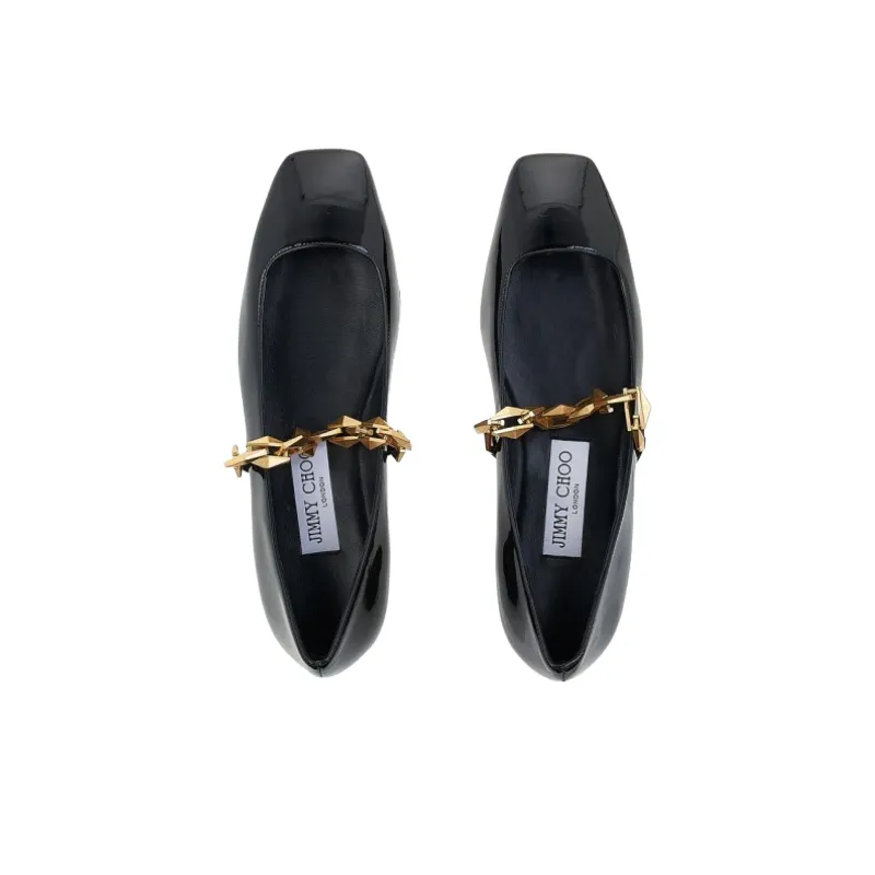Jimmy Choo Diamond Tilda Casual Single Shoes Women's Black-4