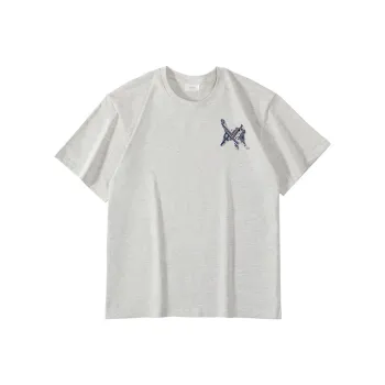 PISYPOX T Shirt Unisex White Gray