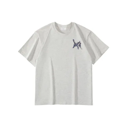 PISYPOX T Shirt Unisex White Gray