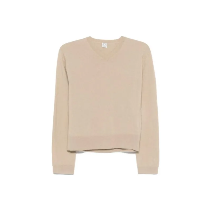 TOTEME V neck Knit Sweater-0