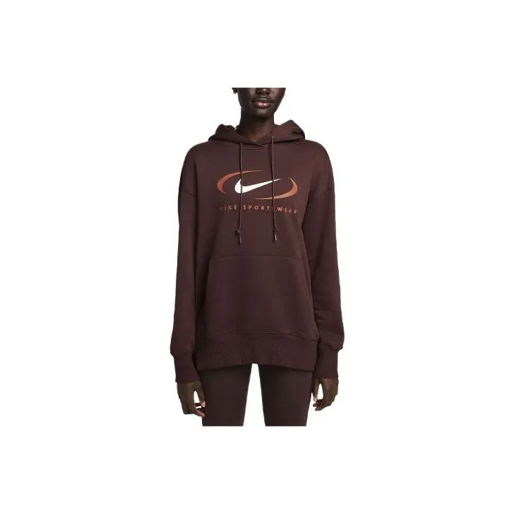 Nike Sportswear Sweatshirt Women's Dark Brown-0