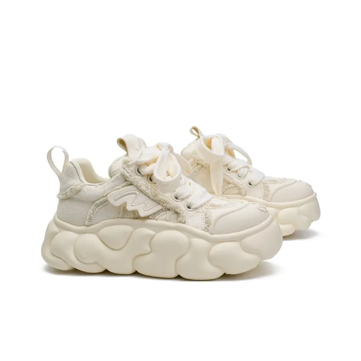 R6 Anti Slip And Wear Resistant Height Increasing Low Top Casual Shoes Women's-8