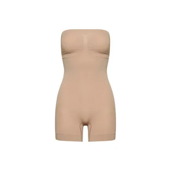 ARITZIA ShapeEnhanceTM Strapless Romper Bodysuits Women's Toasty/Bread Color