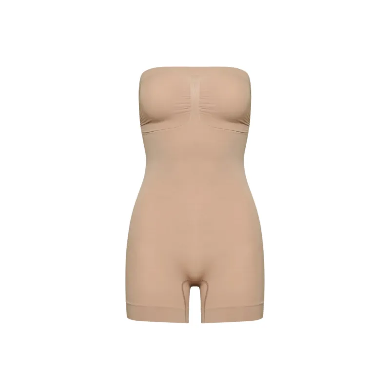 ARITZIA ShapeEnhanceTM Strapless Romper Bodysuits Women's Toasty/Bread Color-0