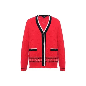 LI NING 1990 Knitwear Women's Vermilion
