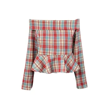 POPO.INFO Shirts Women's Red, Blue