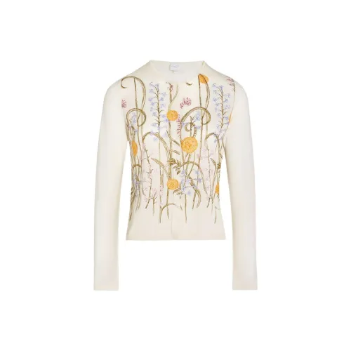 Giambattista Vall Marigold Bouquets motif Cardigan