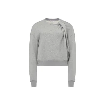 Alexander McQueen SS24 Sweatshirt Women's Gray