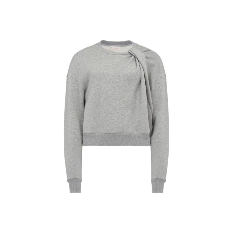 Alexander McQueen SS24 Sweatshirt Women's Gray-0