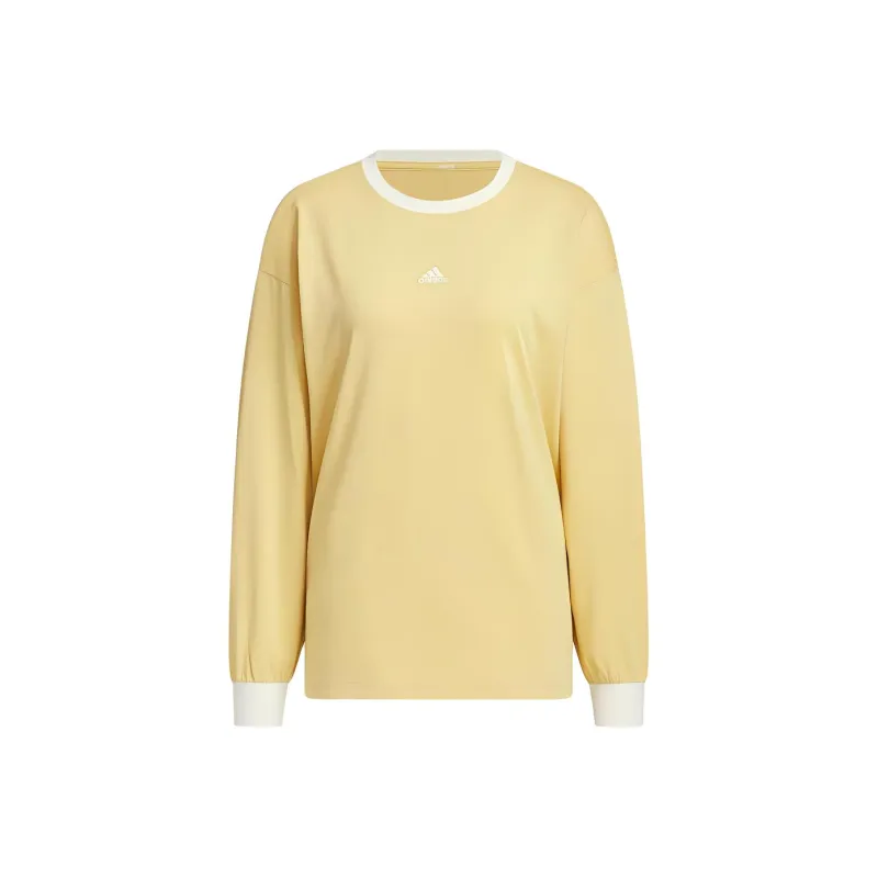 Adidas Sportswear Collection T Shirt Women's Yellow-0