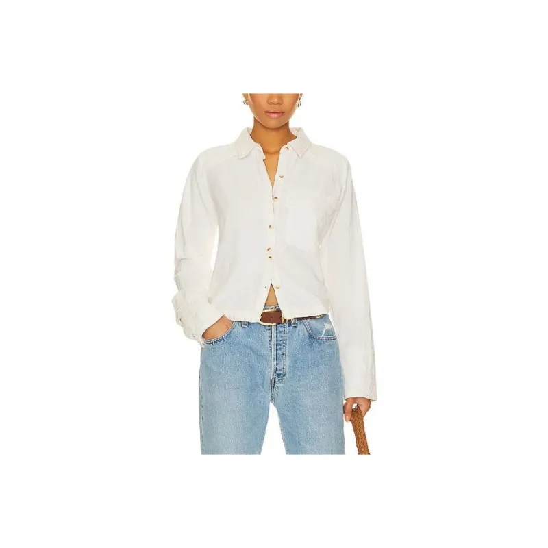 FREE PEOPLE Shirt Women's White-0