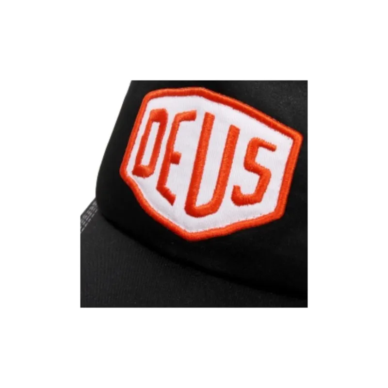 Deus Ex Machina Satin Baseball Caps Unisex Black-2