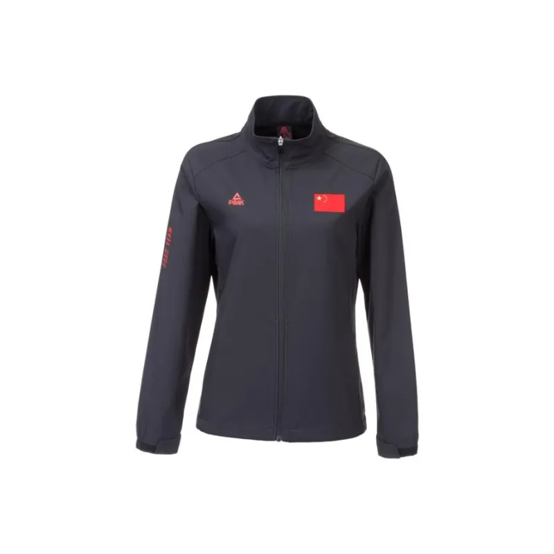 PEAK Comprehensive Sports Series Jackets Women's Black-0