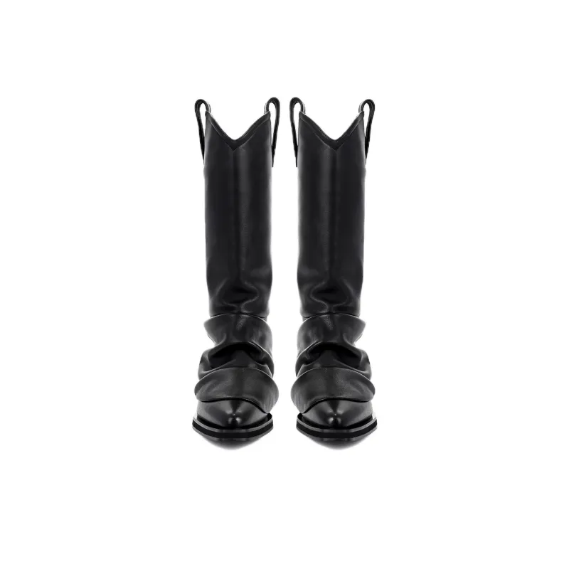 NUTTINESS Insect Inspired Body Shaping Collection Pointed Toe Ankle Boots Women's-2