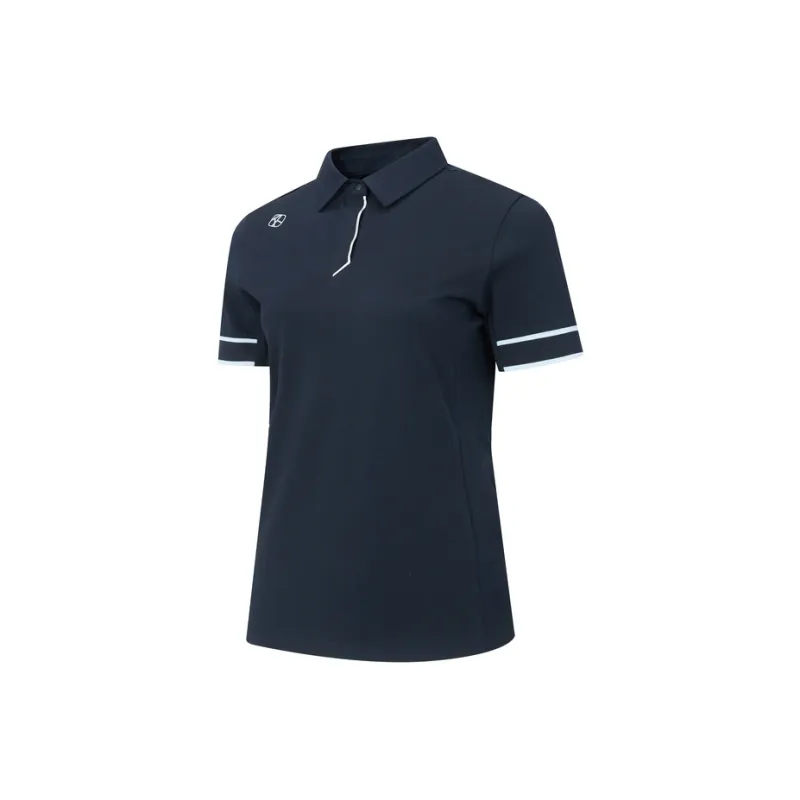 RAPIDO SS25 Polo Shirt Women's Navy Blue-0