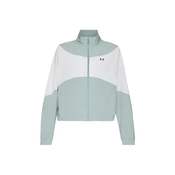 Under Armour Rival Jacket Women's Silicone Green/Aqua Green/White