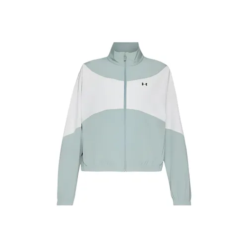 Under Armour Rival Jacket Women's Silicone Green/Aqua Green/White