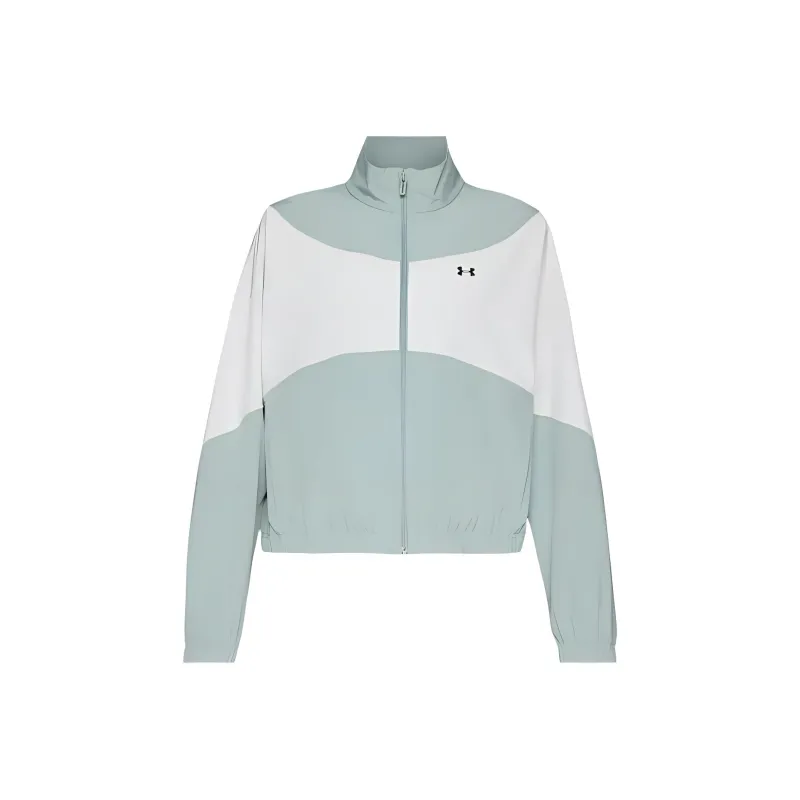 Under Armour Rival Jacket Women's Silicone Green/Aqua Green/White-0