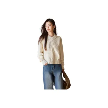MT Knitwear Women's White