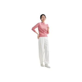 MIHUANG Cashmere Sweater Women's Red Gray