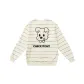 White Coconut Catcher-Ecru/Black, Fleece-Lined