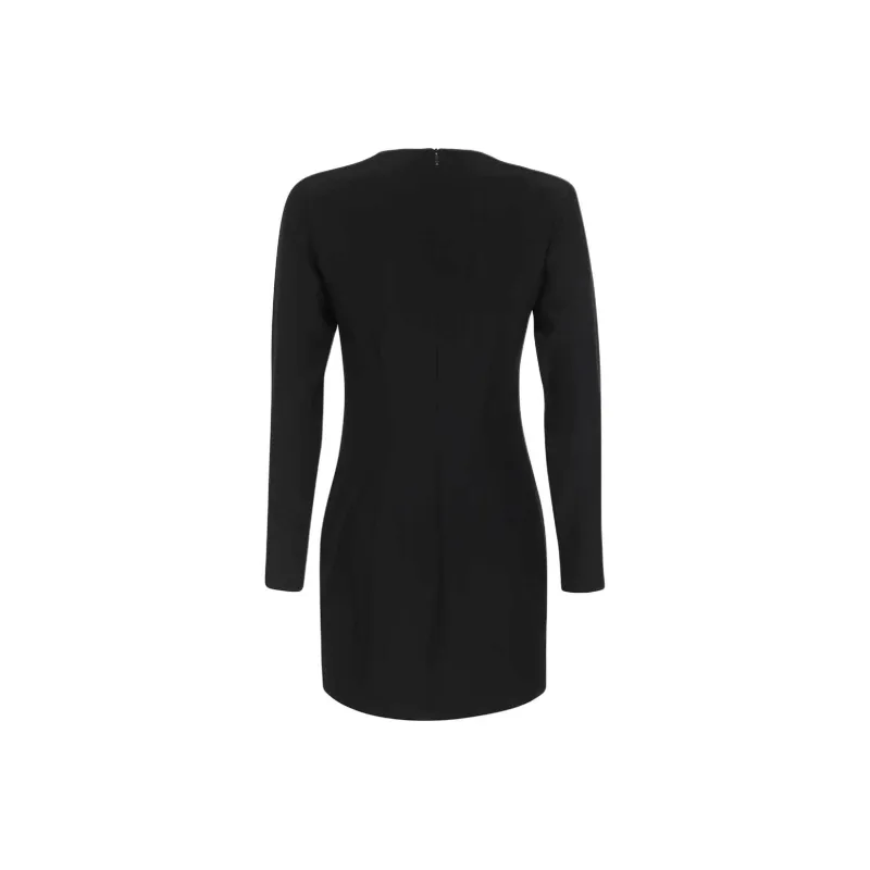 JOHN RICHMOND Rhinestone embellished Long sleeve Dress-1
