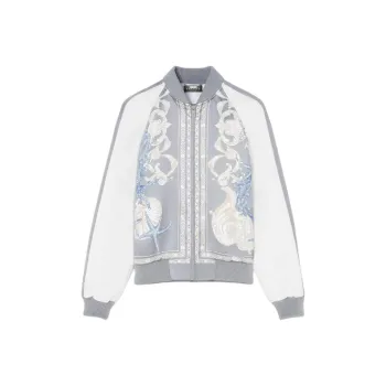 VERSACE Barocco Sea Varsity Zipped Jacket