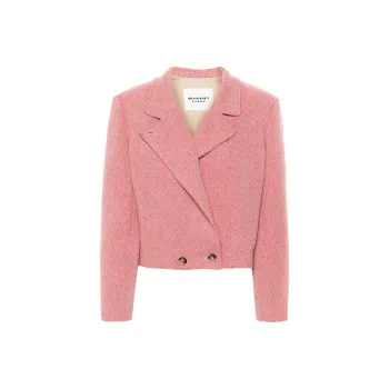 ISABEL MARANT ETOILE Cassidy Cropped Jacket