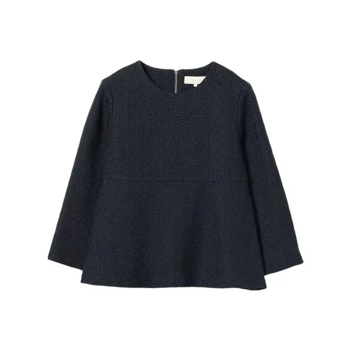 Beams Shirt Women's Marine Blue-0