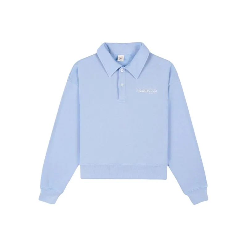 SPORTY & RICH Health Club Cotton Polo-0