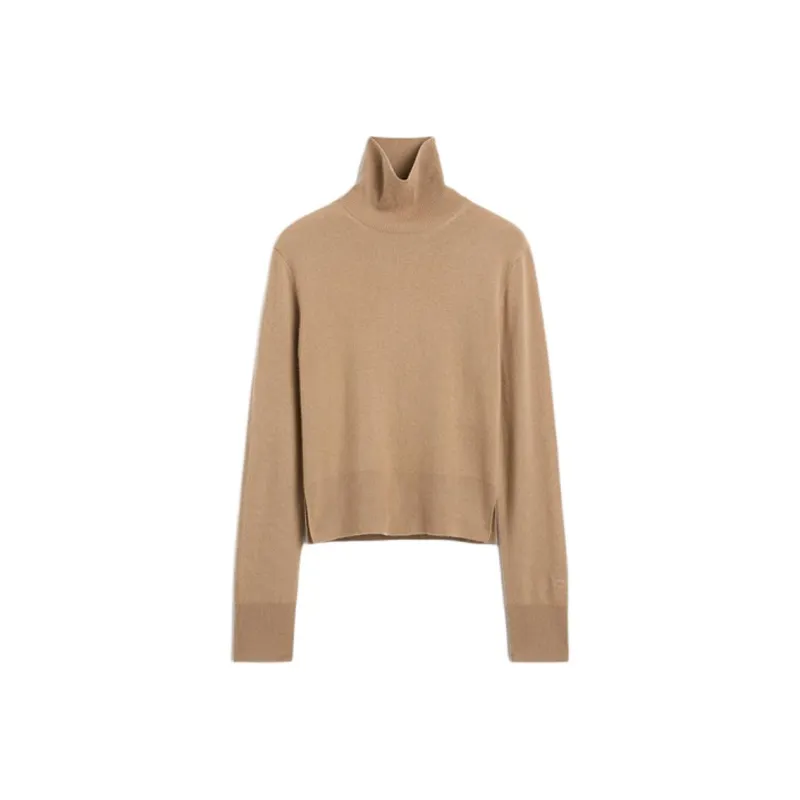 TOTEME 'Cropped Turtleneck' Turtleneck Sweater-0