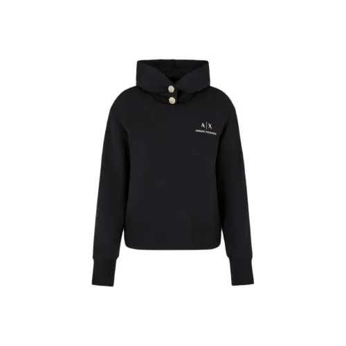 ARMANI EXCHANGEAE FW24 Sweatshirt Women's Black