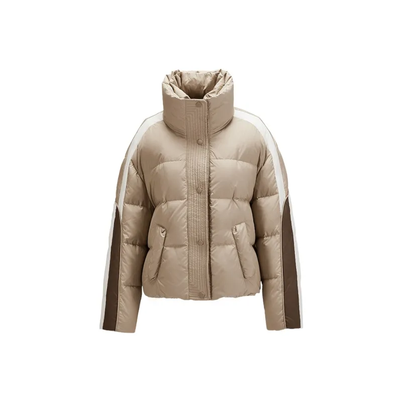 XIANGYING Down Jackets Women's Camel-0