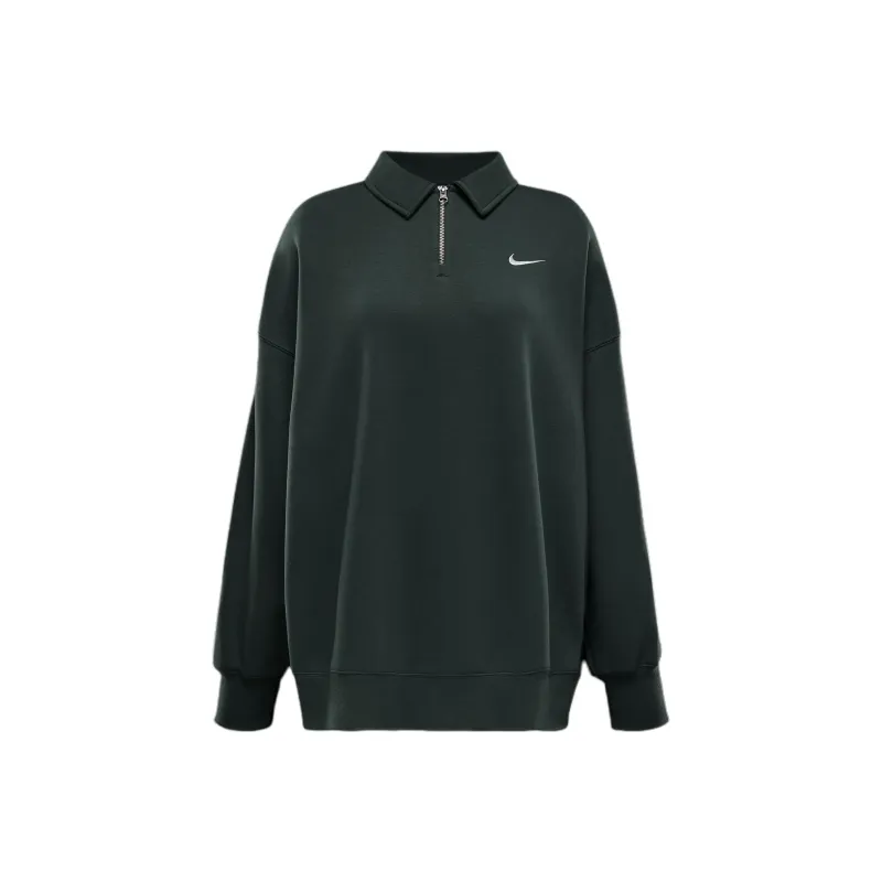 Nike Sportswear Phoenix Fleece Women's Oversized 1/4 Zip Polo-0