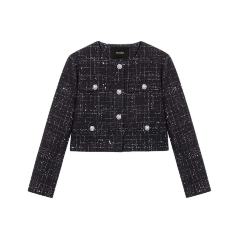 Maje Sequin embellished Jacket-0