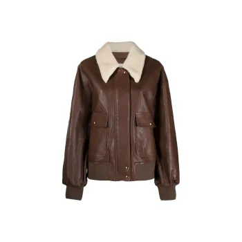 KHAITE Shellar Jacket 'Classic Brown'