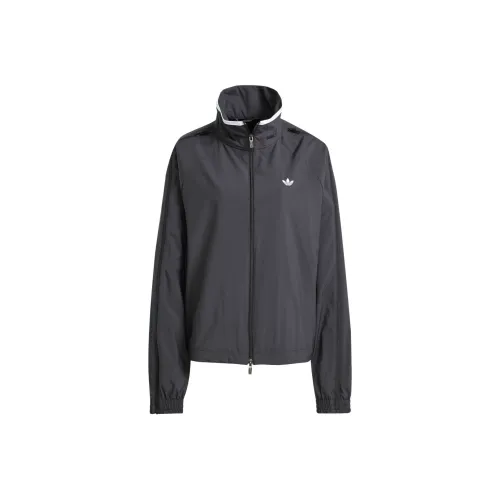 Adidas Originals Women's Adilenium Season 3 Zip Track Top Black