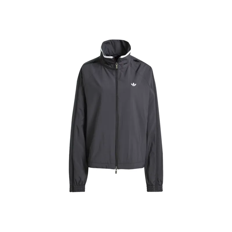 Adidas Women's Adilenium Season 3 Zip Track Top Black-0