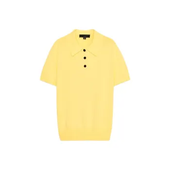 ZARA Polo Shirts Women's Yellow