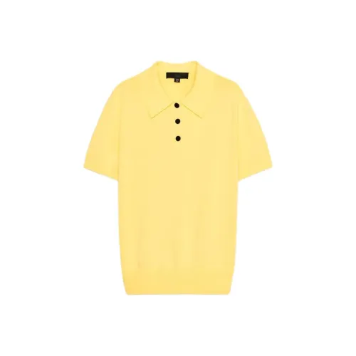 ZARA Polo Shirts Women's Yellow